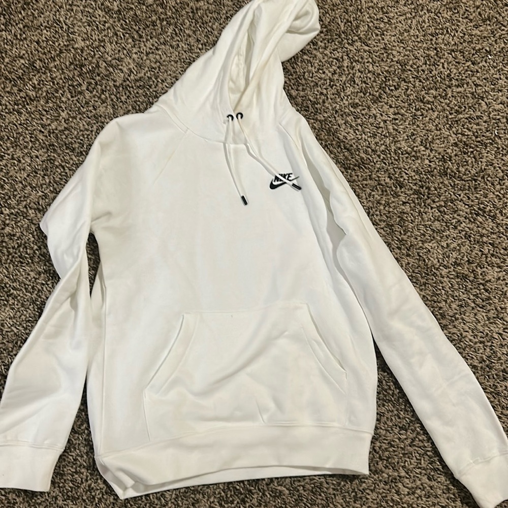 New Nike white hoodie size XS